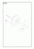 Jonsered BP2053 - String/Brush Trimmer (2010-01) Ricambi MUFFLER