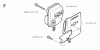 Jonsered GC2042 - String/Brush Trimmer (2008-03) Ricambi MUFFLER