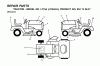 Jonsered LT15A (J15H42J, 954130037) - Lawn & Garden Tractor (2001-01) Ricambi DECALS