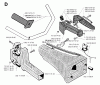 Jonsered RS44 - String/Brush Trimmer (1991-03) Listas de piezas de repuesto y dibujos HANDLE CONTROLS