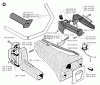 Jonsered GR44 - String/Brush Trimmer (1992-09) Listas de piezas de repuesto y dibujos HANDLE CONTROLS
