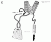 Jonsered RS44 - String/Brush Trimmer (1992-09) Listas de piezas de repuesto y dibujos HARNESS