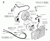 Jonsered GR44 - String/Brush Trimmer (1992-09) Listas de piezas de repuesto y dibujos STARTER