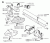 Jonsered GR44 - String/Brush Trimmer (1994-03) Listas de piezas de repuesto y dibujos BEVEL GEAR SHAFT