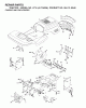 Jonsered LT16 (JLT1642A, 954130060) - Lawn & Garden Tractor (2002-06) Ricambi CHASSIS ENCLOSURES