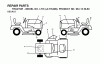 Jonsered LT16 (JLT1642B, 954130060) - Lawn & Garden Tractor (2002-06) Ricambi DECALS