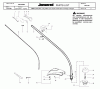 Jonsered GT2124 - String/Brush Trimmer (2003-01) Listas de piezas de repuesto y dibujos SHAFT HANDLE