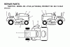 Jonsered LT16A (JLT16H42A, 954130061) - Lawn & Garden Tractor (2002-06) Ricambi DECALS