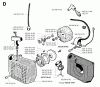 Jonsered RS51 - String/Brush Trimmer (1991-09) Listas de piezas de repuesto y dibujos STARTER
