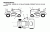 Jonsered LT16A (JLT16H42B, 954130061) - Lawn & Garden Tractor (2002-03) Ricambi DECALS