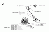 Jonsered RS52 - String/Brush Trimmer (1999-04) Ricambi IGNITION SYSTEM