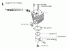 Jonsered RS52 - String/Brush Trimmer (2006-07) Ricambi CYLINDER PISTON