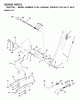 Jonsered LT18A (J18H42A, 954130047) - Lawn & Garden Tractor (2001-01) Ricambi MOWER LIFT / DECK LIFT