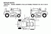 Jonsered LT19A (JLT19H48B, 954130078) - Lawn & Garden Tractor (2002-03) Ricambi DECALS