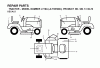 Jonsered LT19A (JLT19H48C, 954130078) - Lawn & Garden Tractor (2002-09) Ricambi DECALS