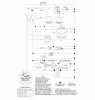 Jonsered LT2113 (96011026602) - Lawn & Garden Tractor (2008-09) Ricambi SCHEMATIC