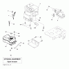 Jonsered LT2113 (96011026605) - Lawn & Garden Tractor (2010-09) Ricambi ENGINE