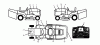Jonsered LT2113 CM (96061022403) - Lawn & Garden Tractor (2009-08) Ricambi DECALS