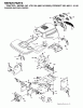 Jonsered LT2115 A (96011012500) - Lawn & Garden Tractor (2006-01) Ricambi CHASSIS ENCLOSURES