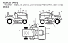Jonsered LT2115 A (96011012500) - Lawn & Garden Tractor (2006-01) Ricambi DECALS
