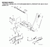 Jonsered LT2115 CM (96061008101) - Lawn & Garden Tractor (2006-05) Ricambi MOWER LIFT / DECK LIFT