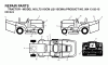 Jonsered LT2115 CM (J2115CMA, 954130215) - Lawn & Garden Tractor (2004-01) Ricambi DECALS