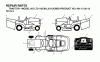 Jonsered LT2115 CM (J2115CMB, 954130215) - Lawn & Garden Tractor (2004-06) Ricambi DECALS
