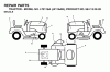 Jonsered LT2116 A (J2116AB, 954130202) - Lawn & Garden Tractor (2003-01) Ricambi DECALS
