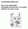 Jonsered LT2116 CMA2 (96061008801) - Lawn & Garden Tractor (2006-06) Ricambi FREQUENTLY USED PARTS