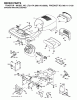 Jonsered LT2117 A (96011012600) - Lawn & Garden Tractor (2006-01) Ricambi CHASSIS ENCLOSURES
