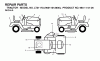 Jonsered LT2117 A (96011012600) - Lawn & Garden Tractor (2006-01) Ricambi DECALS