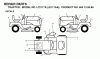 Jonsered LT2117 A (J2117AA, 954130089) - Lawn & Garden Tractor (2003-01) Ricambi DECALS