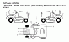 Jonsered LT2118 A (96011001000) - Lawn & Garden Tractor (2005-01) Ricambi DECALS