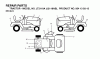 Jonsered LT2118 A (J2118AB, 954130213) - Lawn & Garden Tractor (2004-06) Ricambi DECALS