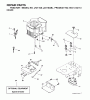 Jonsered LT2118 A (J2118AB, 954130213) - Lawn & Garden Tractor (2004-06) Ricambi ENGINE