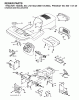 Jonsered LT2118 A2 (96011012900) - Lawn & Garden Tractor (2006-01) Ricambi CHASSIS ENCLOSURES