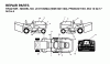 Jonsered LT2118 CMA (96061001100) - Lawn & Garden Tractor (2005-01) Ricambi DECALS