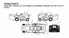 Jonsered LT2118 CMA (J2118CMAC, 954130217) - Lawn & Garden Tractor (2004-06) Ricambi DECALS