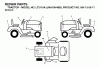 Jonsered LT2119 A (JNA19H48B, 954130071) - Lawn & Garden Tractor (2003-05) Ricambi DECALS