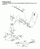 Jonsered LT2119 A (JNA19H48B, 954130071) - Lawn & Garden Tractor (2003-05) Ricambi MOWER LIFT / DECK LIFT