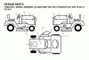 Jonsered LT2122 A (96011001101) - Lawn & Garden Tractor (2005-05) Ricambi DECALS