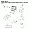 Jonsered LT2122 A2 (96011022600) - Lawn & Garden Tractor (2006-03) Ricambi ENGINE CUTTING EQUIPMENT