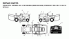 Jonsered LT2122 CMA (96061001202) - Lawn & Garden Tractor (2005-05) Ricambi DECALS
