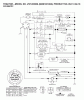 Jonsered LT2122 CMA (96061001202) - Lawn & Garden Tractor (2005-05) Ricambi SCHEMATIC