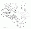 Jonsered LT2213 (96041008706) - Lawn & Garden Tractor (2013-05) Listas de piezas de repuesto y dibujos SEAT