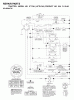 Jonsered ICT13A (JICTH13A, 954130040) - Lawn & Garden Tractor (2000-02) Ricambi SCHEMATIC