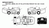 Jonsered ICT13A (JICTH13B, 954130040) - Lawn & Garden Tractor (2000-04) Ricambi DECALS