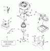 Jonsered LT2213 CA (96051001903) - Lawn & Garden Tractor (2012-08) Listas de piezas de repuesto y dibujos ENGINE