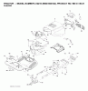 Jonsered LT2216 (96041003102) - Lawn & Garden Tractor (2007-02) Ricambi CHASSIS ENCLOSURES