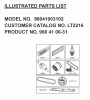 Jonsered LT2216 (96041003102) - Lawn & Garden Tractor (2007-02) Ricambi FREQUENTLY USED PARTS